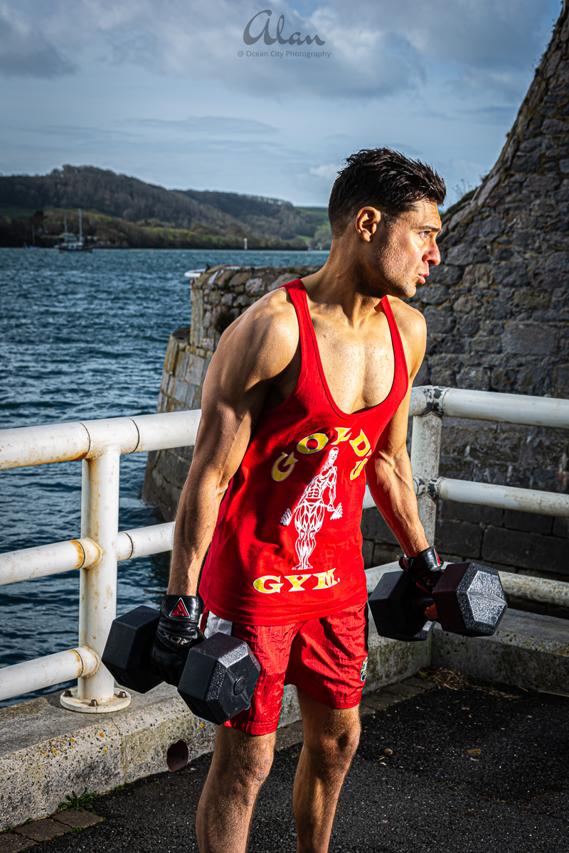 Fitness Photo Shoot In Plymouth With Ed